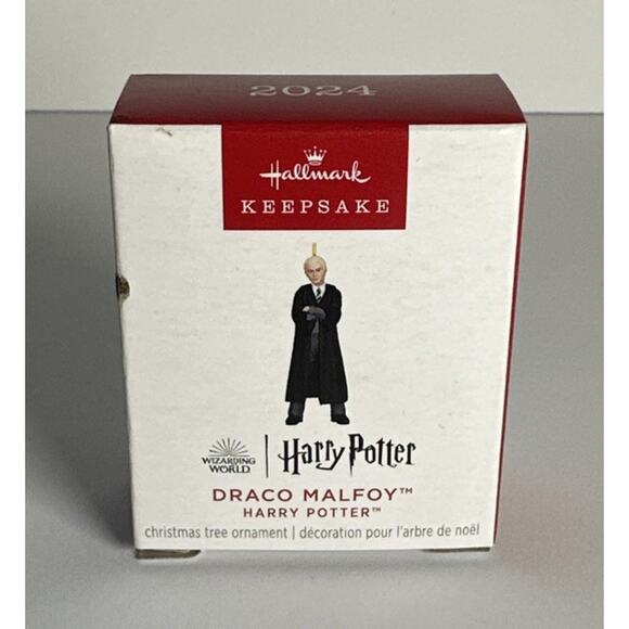 Hallmark Keepsake Ornament MINIATURE 2024 Harry Potter Draco Malfoy - Picture 1 of 4